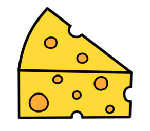 チーズ　三角　フリー素材