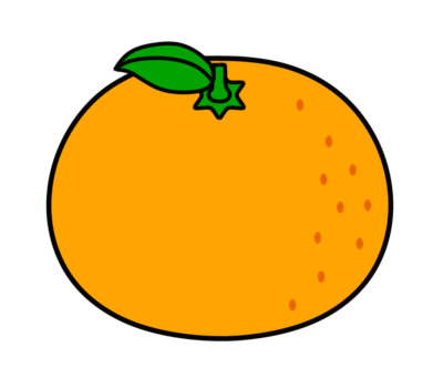 オレンジ フリー素材
