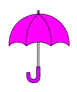 傘　フリー素材　雨　梅雨　紫