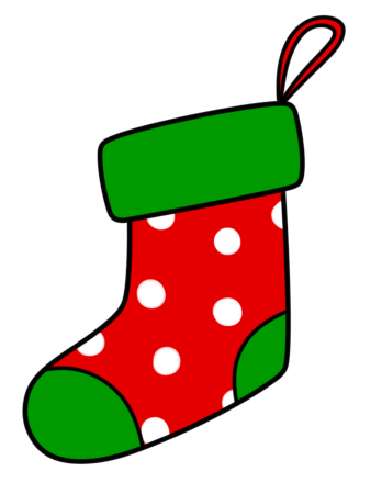 クリスマスの靴下 フリー素材 無料イラスト フリーイラストの かくぬる素材工房