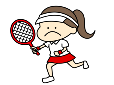 テニス　オリンピック日本代表　フリー素材　女子