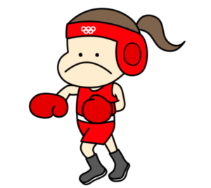 ボクシング　オリンピック日本代表　フリー素材　女子