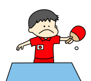 卓球　オリンピック日本代表　フリー素材　男子