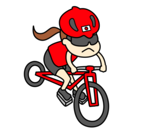 自転車競技　オリンピック日本代表　フリー素材　女子