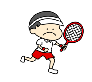 テニス　オリンピック日本代表　フリー素材　男子