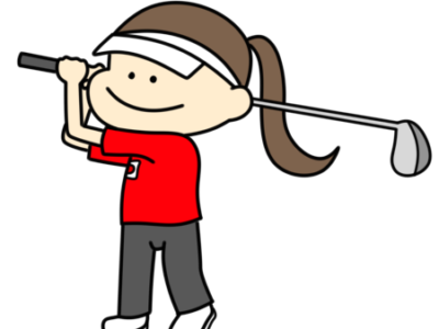 ゴルフ　オリンピック日本代表　フリー素材　女子