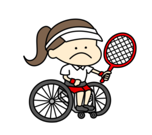 車椅子テニス　パラリンピック　日本代表　フリー素材　女子