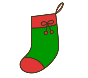 クリスマス　靴下　フリー素材　無料イラスト